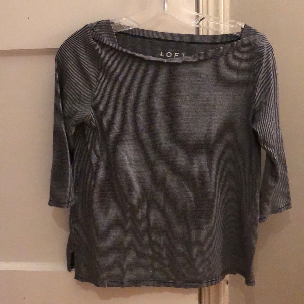 Long sleeve cotton crew neck